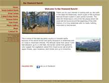 Tablet Screenshot of bardiamondranch.com